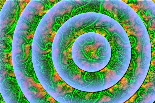 move in a twisting or spiraling pattern.a quantity of something moving in a swirl