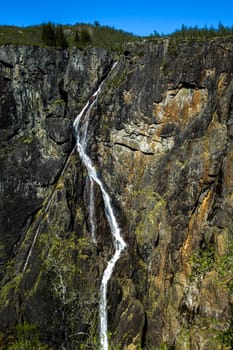 Norway - Eidfjord, Vøringsfossen Waterfalls at the Hardangervidda National Park