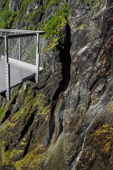Norway - Eidfjord, Vøringsfossen Waterfalls at the Hardangervidda National Park