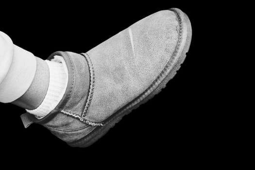a type of soft warm winter autumn sheepskin boot originating in Australia