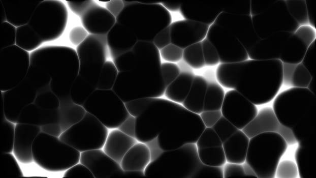Caustic overlay effect. Computer generated 3d render