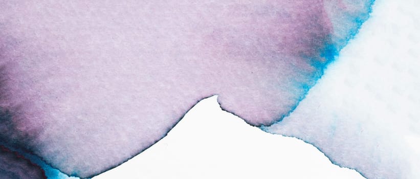 Soft hues of purple and blue blend seamlessly into white, creating an abstract watercolor artwork. The gentle gradients evoke a serene atmosphere, inviting contemplation and appreciation of color.