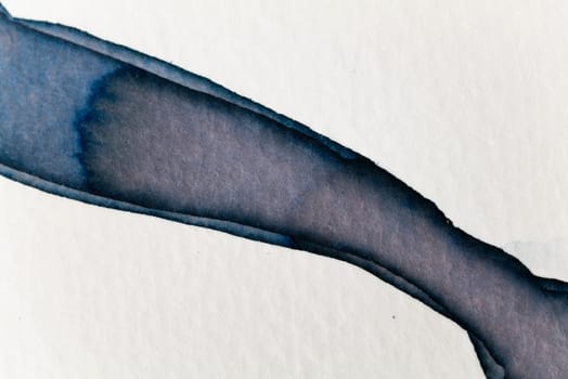 This watercolor piece features a gracefully rendered arm, emphasizing fluidity and softness with varying shades of blue. The blending technique highlights artistic expression and movement.