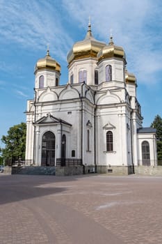 View of the Kazan Cathedral of the Orthodox Church.