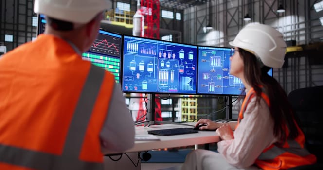 Team Of Engineers Using Scada To Control Moon Exploration Program