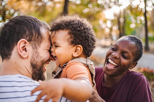 Joyful Laughter: Family Fun in the Fall.