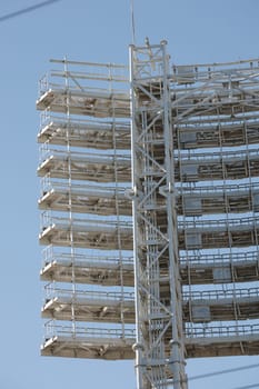 lighting devices for stadium lighting. High quality photo