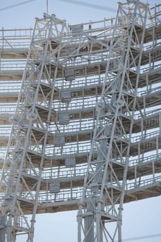 lighting devices for stadium lighting. High quality photo