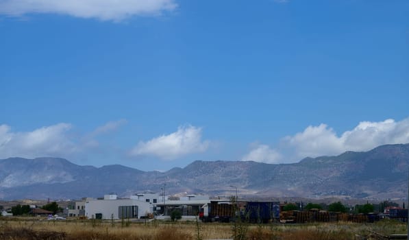 Scenic Mountain Landscape View in Cyprus