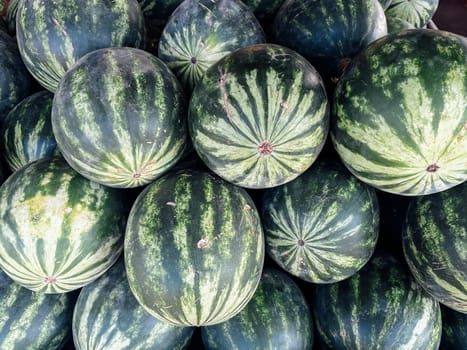 lots of ripe watermelon berry fruit for food as background
