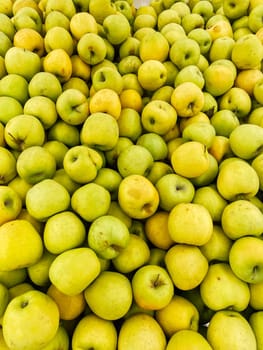 lots of ripe apples fruit for food as background