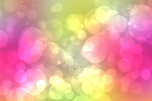 A festive abstract delicate golden yellow orange gradient background texture with glitter defocused sparkle bokeh circles. Card concept for Happy New Year, party invitation, valentine or other holidays.