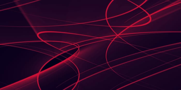 Energy Background Neon Lines Glowing as Technology Concept