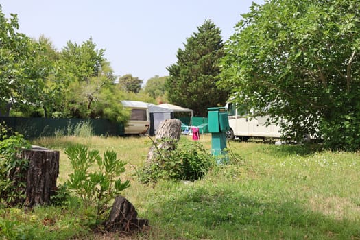 Campsite in Croatia - pure nature experience  Theme picture Croatia / Hrvatska / Croatia 2023