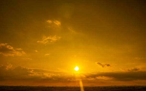 Abstract and pattern of cloud sky Calming coral, Orange, Trend color of the year background, Pattern of colorful cloud and sky sunset or sunrise: Dramatic sunset in twilight, Beautyful of sky