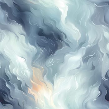 A dreamy abstraction of blue and orange waves (tiled)
