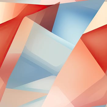 Vibrant wallpaper with red and blue triangles in layered translucency (tiled)
