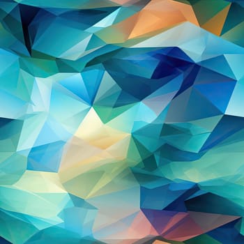 Colorful polygonal background with geometric shapes in a dynamic expressionist style (tiled)