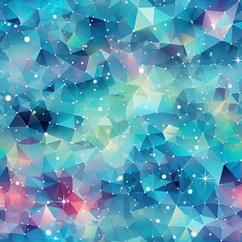 Exquisite geometric pattern with starry sky and delicate textures (tiled)