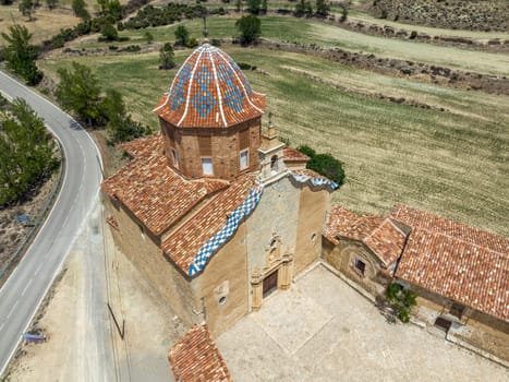 Olocau del Rey in Castellon Ermita de San Marco known as the Cathedral of the Mountains, Spain
