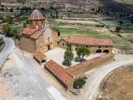Olocau del Rey in Castellon Ermita de San Marco known as the Cathedral of the Mountains, Spain