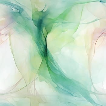 Ethereal greenish abstract design with translucent planes (tiled)