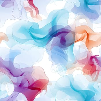 Abstract design of smoke and swirled fluids in various colors (tiled)