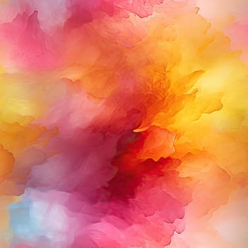 Abstract multicolored watercolor with bright and vivid colors (tiled)