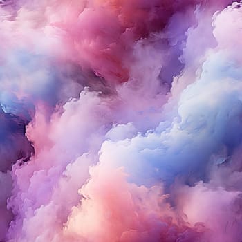 Colorful cloud displayed on a phone screen with mesmerizing colorscapes (tiled)