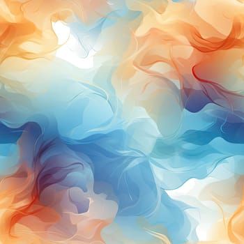 Abstract watercolor pattern on a smoky background (tiled)