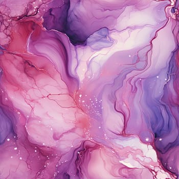 Violet and blue marble pattern with flowing forms (tiled)