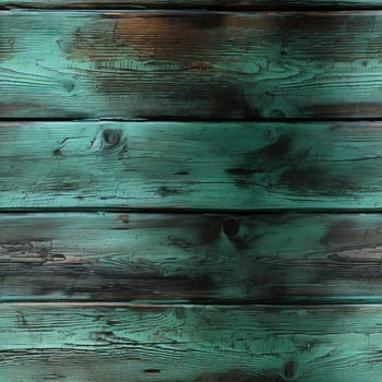 Wooden plank with green paint in a rustic charm style (tiled)