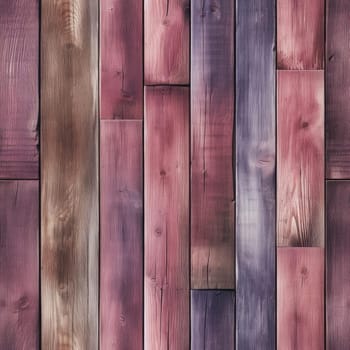 Closeup of purple, blue, and gray wood planks with colorful washes (tiled)