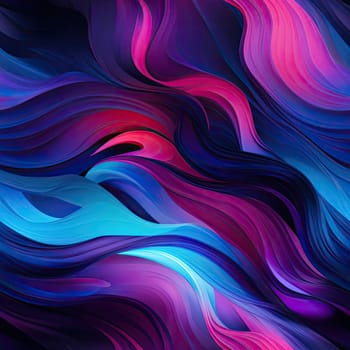 Abstract blue and pink swirling background with intense close-ups (tiled)