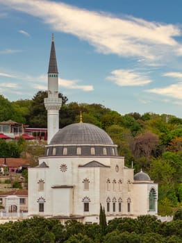 Haci Mehmet Ali Ozturk Mosque, located in Kuzguncuk neighbourhood, Uskudar district, in the Asian side of Istanbul, Turkey