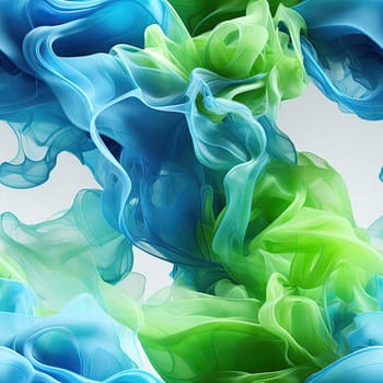 Swirling blue and green liquid and foam (tiled)