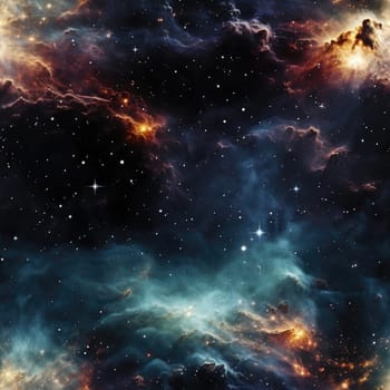 Astounding image of two spectacular nebulae and star dust (tiled)