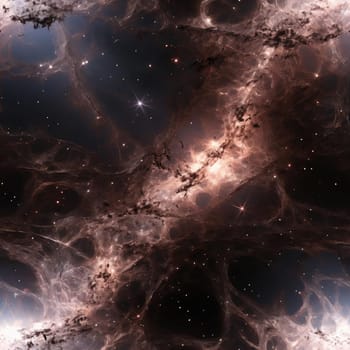 Captivating images of dark space with nebulous forms and rollerwave (tiled)