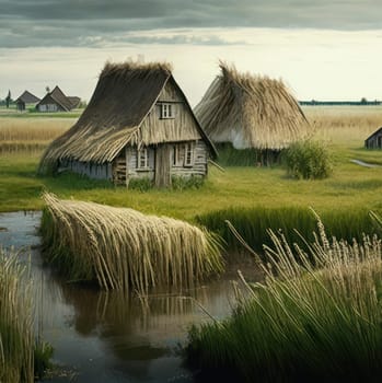 village. Image created by AI