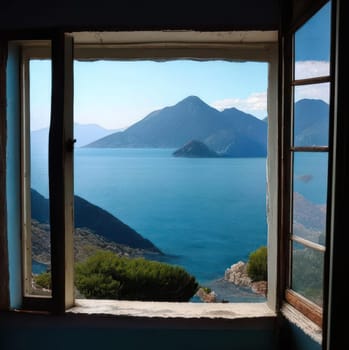 View from the window. Image created by AI