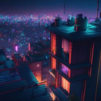 A view of the city. Image created by AI