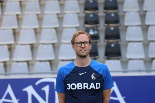 Sporting Director Martin Schweizer (SC Freiburg II / U23)  at the team photo SC Freiburg II - U23 - Season 2023/24 -