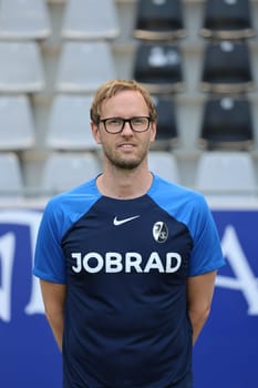 Sporting Director Martin Schweizer (SC Freiburg II / U23)  at the team photo SC Freiburg II - U23 - Season 2023/24 -