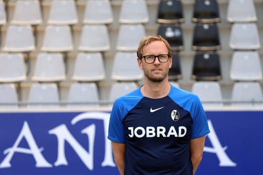 Sporting Director Martin Schweizer (SC Freiburg II / U23) at the team photo SC Freiburg II - U23 - Season 2023/24