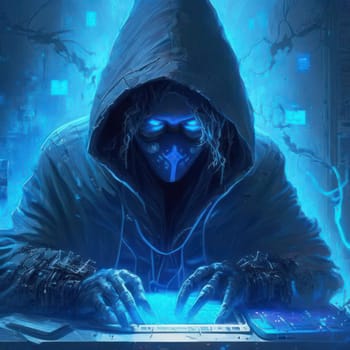 hacker. Image created by AI