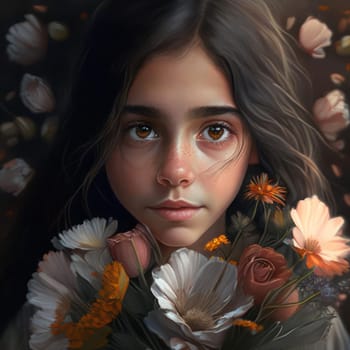 Girl. Image created by AI
