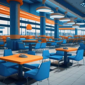Cafe. Image created by AI