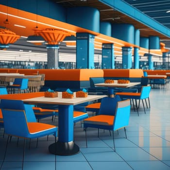 Cafe. Image created by AI