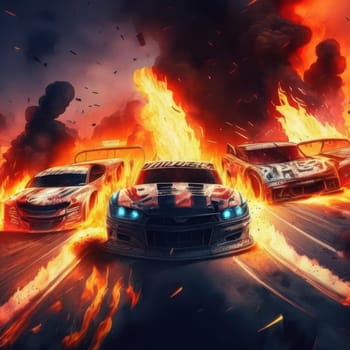 Race. Image created by AI