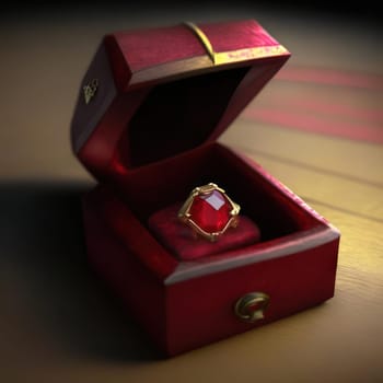 diamond ring. Image created by AI